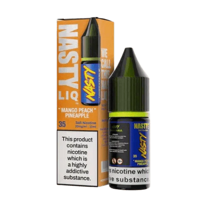 Nasty Liq Salt 10ml E-Liquids Box of 10-Mango Peach Pineapple-vapeukwholesale