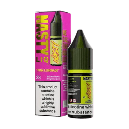 Nasty Liq Salt 10ml E-Liquids Box of 10-Pink Lemonade-vapeukwholesale