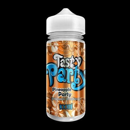 Tasty Party 100ml Shortfill-Pineapple Party-vapeukwholesale